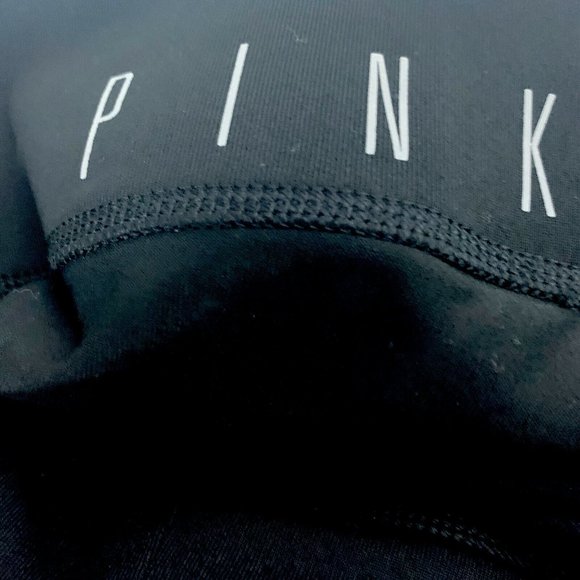 Pink VS Victorias Secret Black Leggings Fitness Sp - Picture 4 of 5